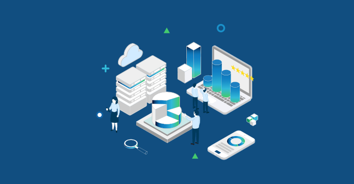 IT operations center monitoring infrastructure performance using a multi-panel dashboard.